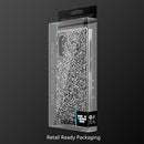 SAMSUNG GALAXY S21+ DIAMOND PLATINUM HYBRID BUMPER CASE  ELECTROPLATED FRAME