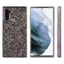 SAMSUNG GALAXY S21+ DIAMOND PLATINUM HYBRID BUMPER CASE  ELECTROPLATED FRAME