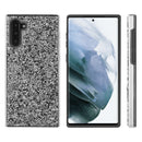 SAMSUNG GALAXY S21+ DIAMOND PLATINUM HYBRID BUMPER CASE  ELECTROPLATED FRAME