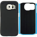 SAMSUNG GALAXY S6 SILK BK TPU+BL PC