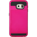 SAMSUNG GALAXY S6 HYBRID CASE W/ SIDEKICK CARD CASE