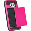 SAMSUNG GALAXY S6 HYBRID CASE W/ SIDEKICK CARD CASE