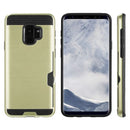 SAMSUNG GALAXY S9 HYBRID CARD TO GO CASE BLACK TPU W/ SILK BACK PLATE