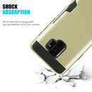 SAMSUNG GALAXY S9 HYBRID CARD TO GO CASE BLACK TPU W/ SILK BACK PLATE