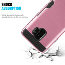 SAMSUNG GALAXY S9 HYBRID CARD TO GO CASE BLACK TPU W/ SILK BACK PLATE