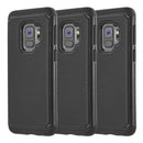SAMSUNG GALAXY S9 GRIPPY HYBRID CASE BLACK TPU + BLACK PC