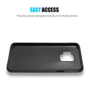 SAMSUNG GALAXY S9 GRIPPY HYBRID CASE BLACK TPU + BLACK PC