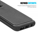 SAMSUNG GALAXY S9 GRIPPY HYBRID CASE BLACK TPU + BLACK PC