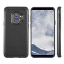 SAMSUNG GALAXY S9 GRIPPY HYBRID CASE BLACK TPU + BLACK PC