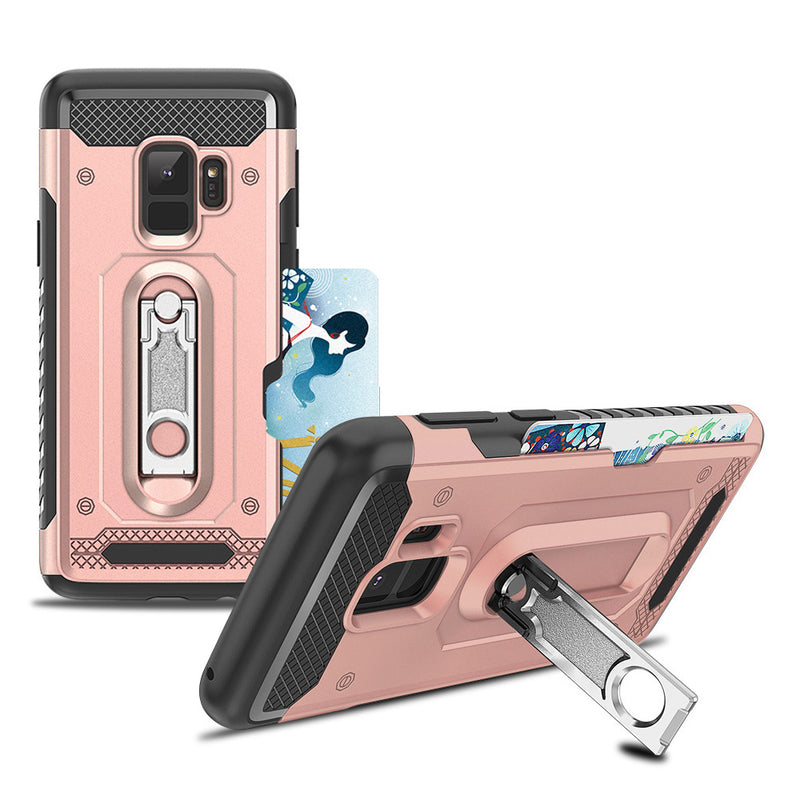 SAMSUNG GALAXY S9 THE MECHANIC HYBRID CASE WITH CARD SLOT