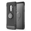 SAMSUNG GALAXY S9 PLUS CARBON EDGE SPORTS HYBRID CASE W/ CIRCO MAGSTAND - BLACK
