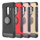 SAMSUNG GALAXY S9 PLUS CARBON EDGE SPORTS HYBRID CASE W/ CIRCO MAGSTAND - BLACK