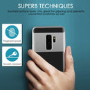 SAMSUNG GALAXY S9+ SHOCKPROOF HYBRID TRANSPARENT +PC FRAME KICKSTAND