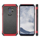SAMSUNG GALAXY S9+ TOUGH HYBRID CASE PC WITH CARBON FIBER FINISH
