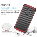 SAMSUNG GALAXY S9+ TOUGH HYBRID CASE PC WITH CARBON FIBER FINISH