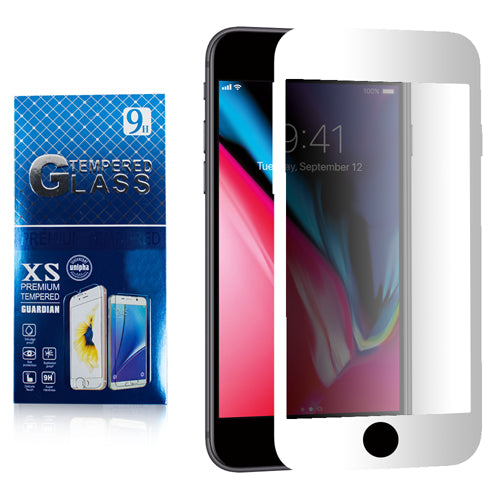 iPhone SE (2020) / 8 / 7 / 6 TEMPERED GLASS SCREEN PROTECTOR WHITE