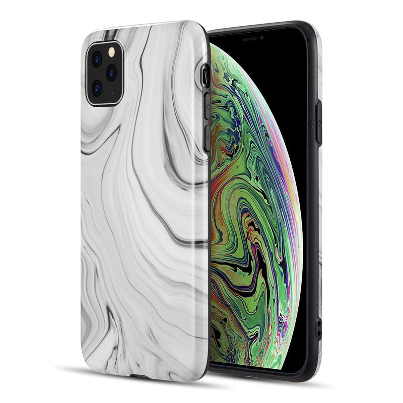 MILKY MARBLE COLLECTION FULL COVERAGE IMD SMOOTH CASE for IPHONE 11 PRO