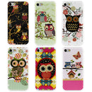 FOR IPHONE 8/ FOR IPHONE 7 TPU IMD CASE WITH GLITTER OWL - GREEN