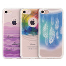FOR IPHONE 7 TPU WATER COLOR IMD CASE  BE-YOU-TIFUL