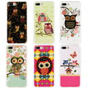 FOR IPHONE 7 PLUS  IMD CASE WITH GLITTER COLORFUL OWL