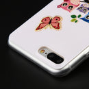 FOR IPHONE 7 PLUS  IMD CASE WITH GLITTER COLORFUL OWL