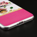 FOR IPHONE 7 PLUS  IMD CASE WITH GLITTER COLORFUL OWL