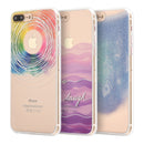 FOR IPHONE 7 PLUS TPU WATER COLOR IMD CASE - DANCING