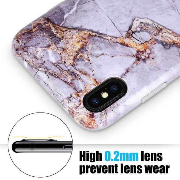 FOR IPHONE XS / X MARBLE IMD SOFT  CASE