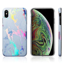 FOR IPHONE XS / X THE LIGHTNING MARBLE IMD SOFT  CASE