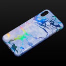 FOR IPHONE XS MAX THE LIGHTNING MARBLE IMD SOFT TPU CASE PINK