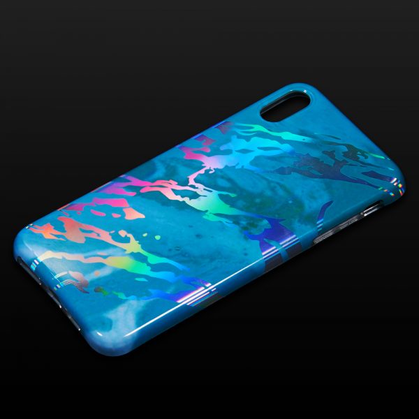 FOR IPHONE XS MAX THE LIGHTNING MARBLE IMD SOFT TPU CASE PINK