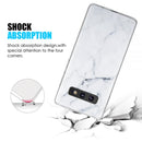 SAMSUNG GALAXY S10E MARBLE IMD SOFT TPU CASE WHITE