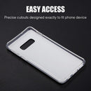 SAMSUNG GALAXY S10E MARBLE IMD SOFT TPU CASE WHITE