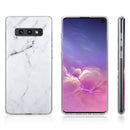 SAMSUNG GALAXY S10E MARBLE IMD SOFT TPU CASE WHITE
