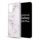 For Samsung Galaxy S20 Plus: Sparkling Marble IMD Soft Protective Case