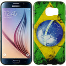 For Samsung Galaxy S6 Phone Back Cover TPU Material with Flag of a Nation