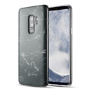 SAMSUNG GALAXY S9 PLUS MARBLE IMD SOFT TPU CASE BLACK