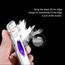 IPHONE 8 / 7 ALUMINUM FRAME TEMPERED GLASS SCREEN PROTECTOR