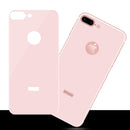 FOR IPHONE 8 PLUS BACK COVER TEMPERED GLASS RARE PLATE PROTECTOR - GOLD