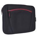 Targus Water-Resistant Neoprene Slipskin Notebook Case - Fits 12" Laptops or Netbooks (Black/Red) - SimplyASP Tech