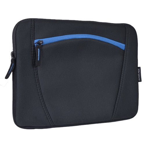 Targus Water-Resistant Neoprene Slipskin Notebook Case - Fits 12" Laptops or Netbooks (Black/Blue) - SimplyASP Tech