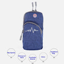 SimplyASP Tech Universal Sports Armband Canvas Pouch w/ Secured Zipper