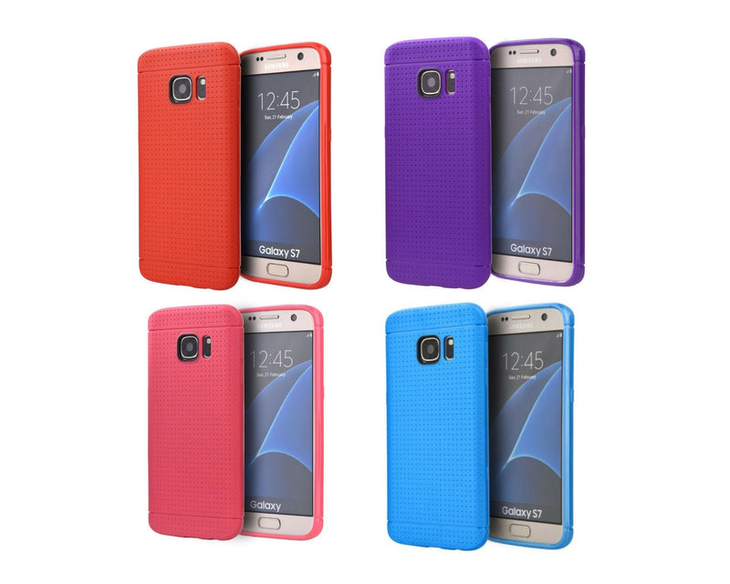 SAMSUNG GALAXY S7 DOTTED TPU BACK CASE