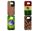 For Samsung Galaxy S6 Phone Back Cover TPU Material with Flag of a Nation