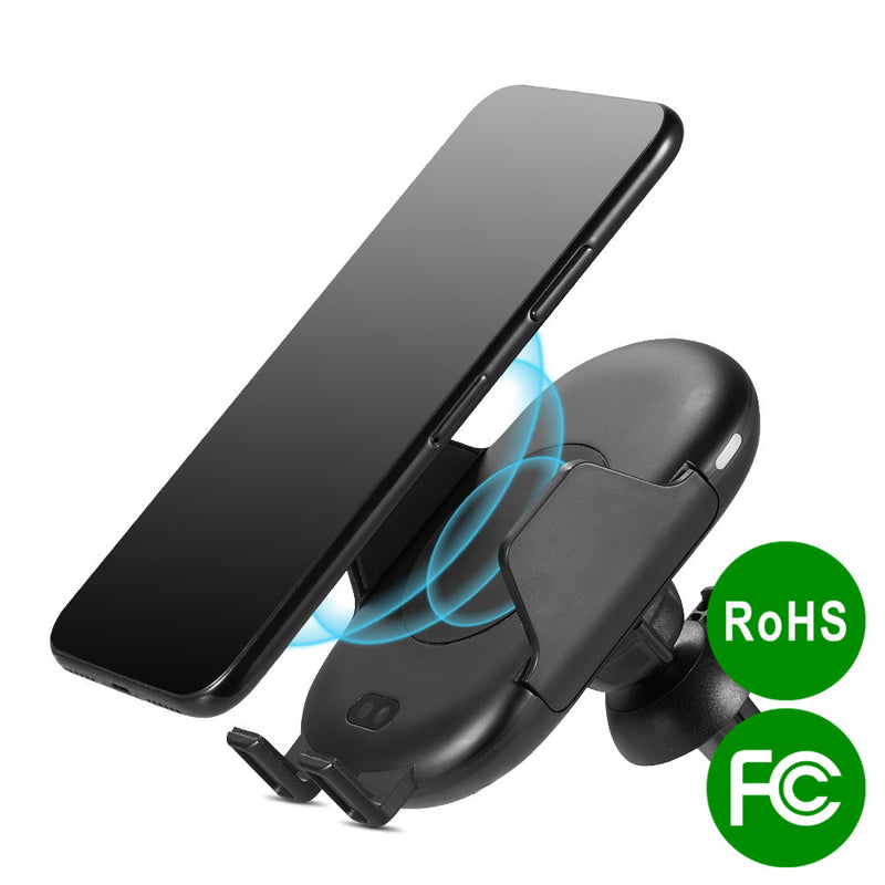 WIRELESS CHARGING AUTOMATIC CAR MOUNT WITH INFRARED MOTION S
