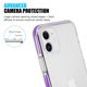 IPHONE 11 ULTRA THIN HYBRID CASE W/ WHITE INNER PROTECTIVE FRAME