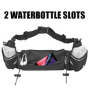 UNIVERSAL RUNNING BELT W/ WATER SLOTS & PHONE POCKET WATER RESISTANT