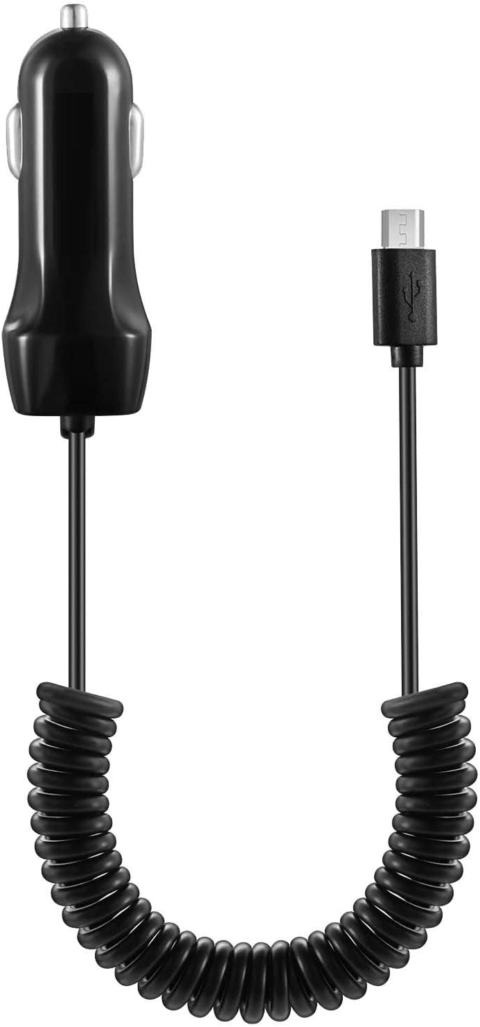 SimplyASP Tech Micro USB Car Charger for ALL Samsung, LG, HTC & Motorola Devices