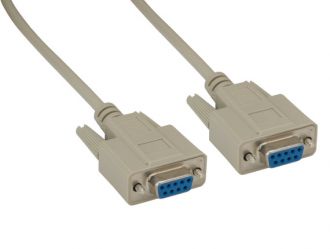 SimplyASP Tech 6ft DB9 F/F RS-232 Serial Cable