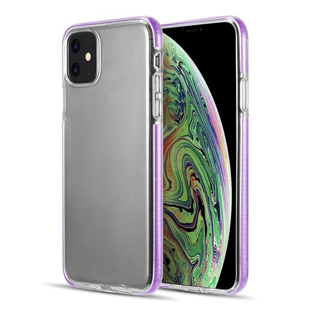 IPHONE 11 ULTRA THIN HYBRID CASE W/ WHITE INNER PROTECTIVE FRAME